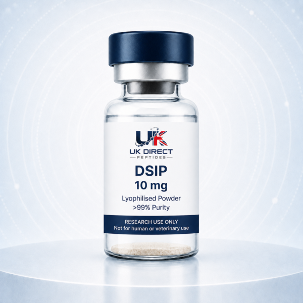 DSIP 10 mg - UK Direct Peptides research product vial