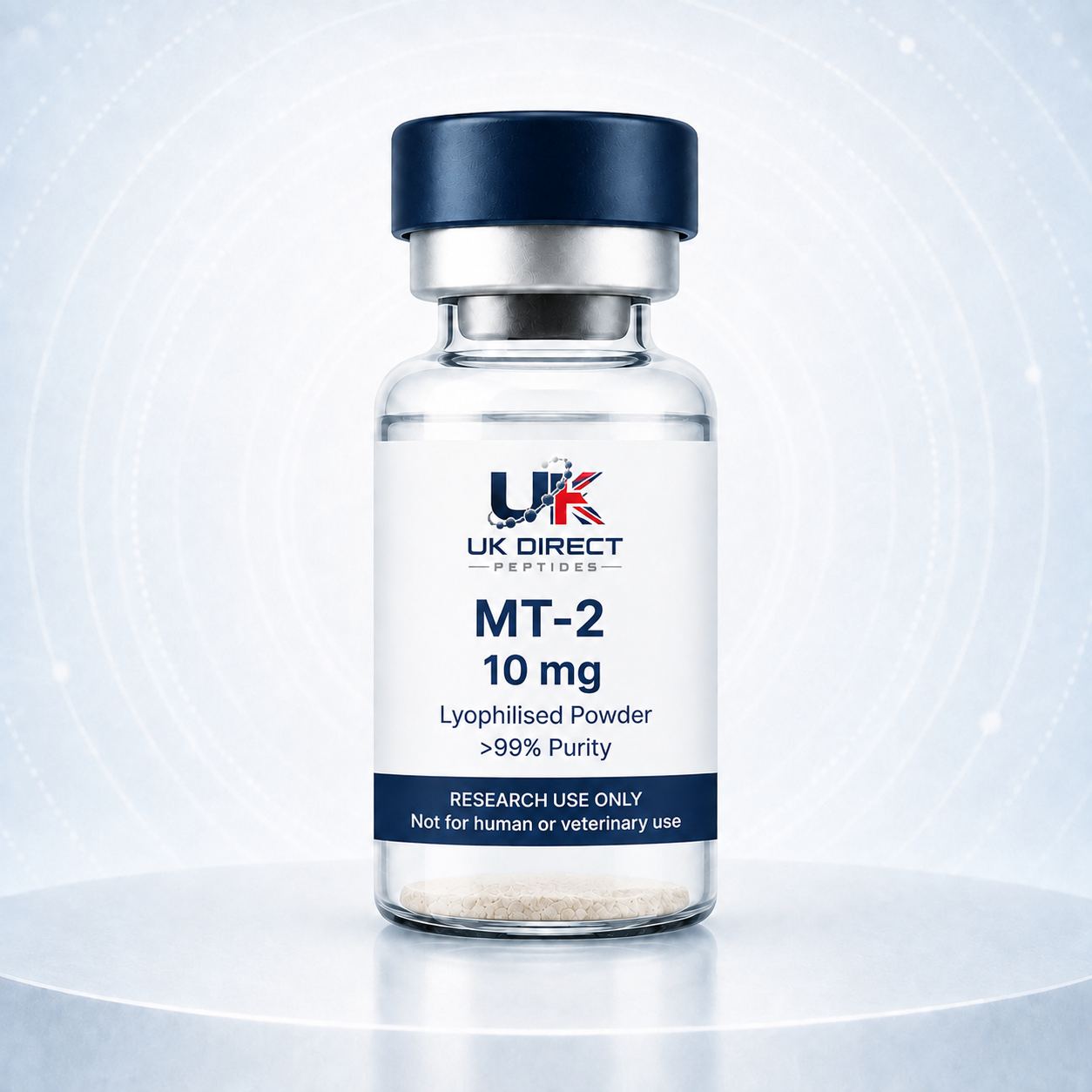 MT-2 10 mg - UK Direct Peptides research product vial